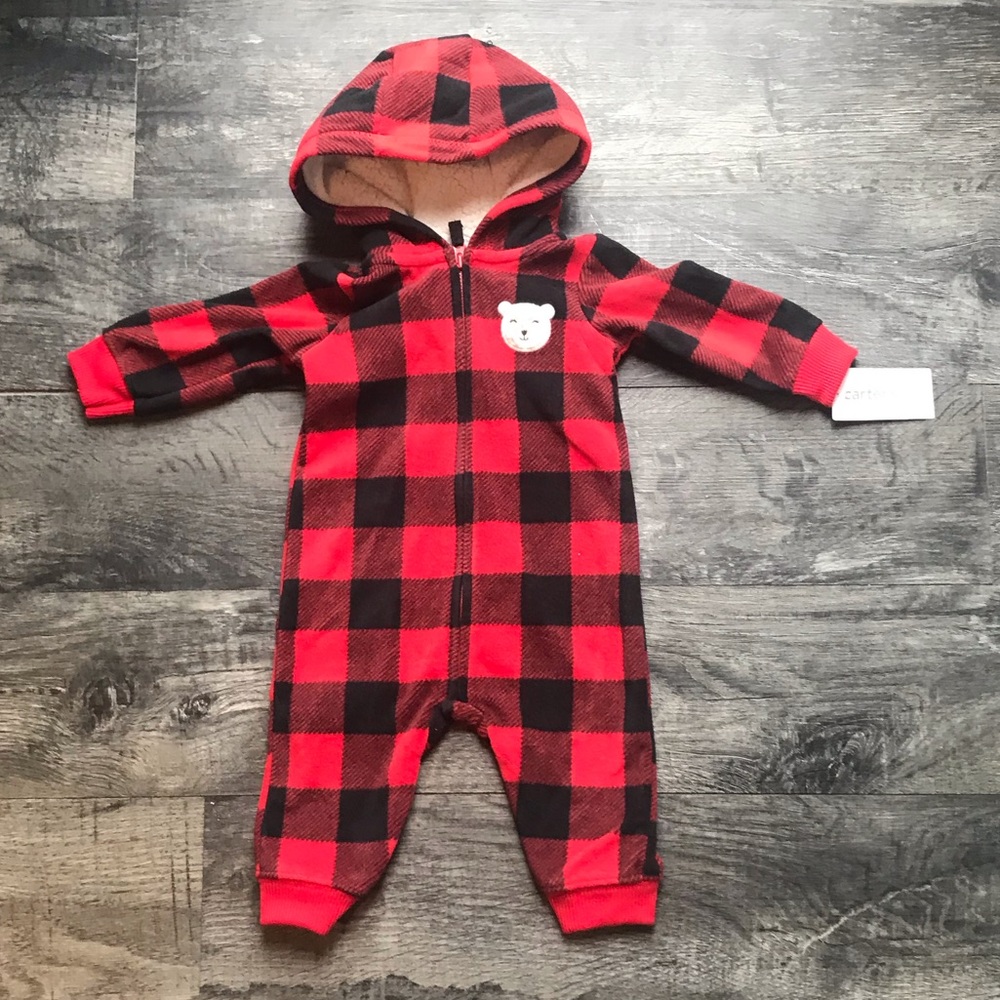 NWT Fleece bodysuit